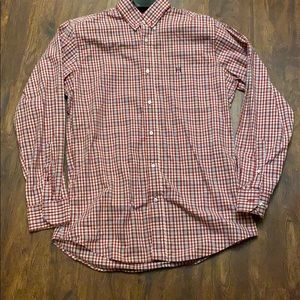 Plaid button down